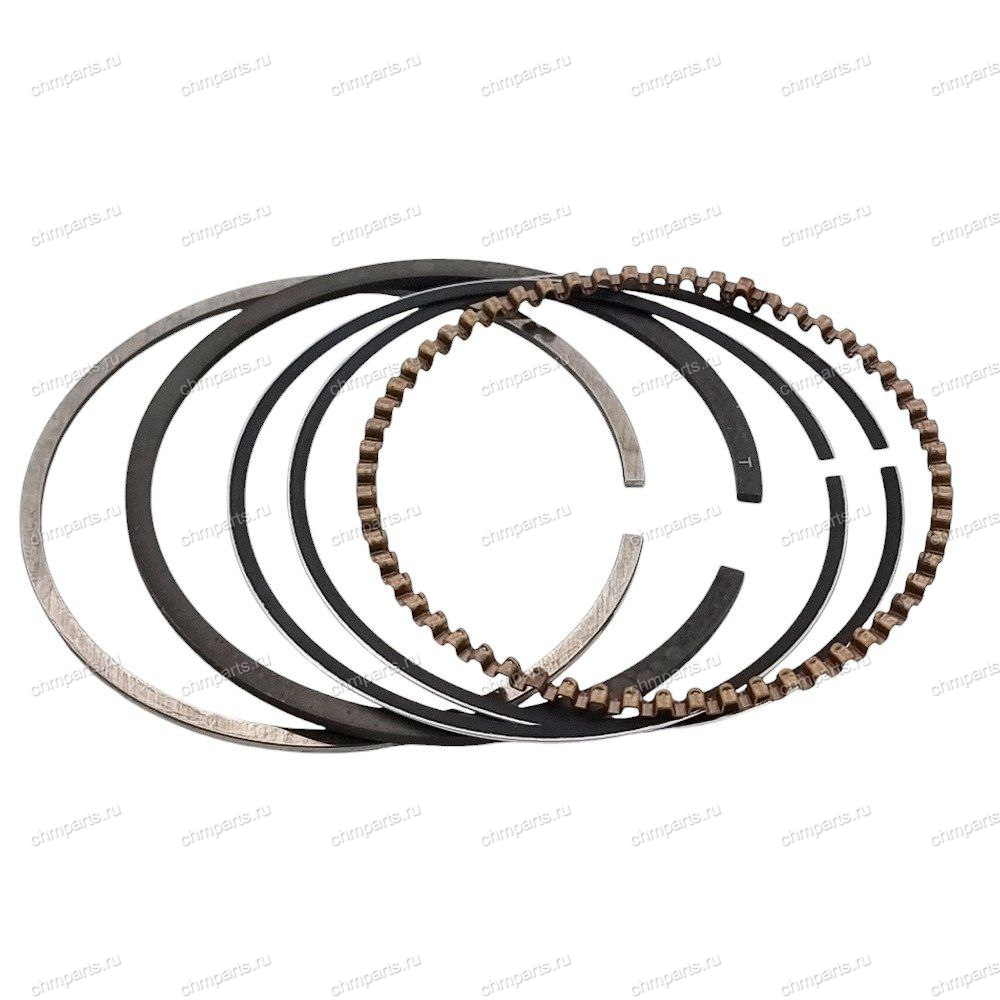 Ring set, piston