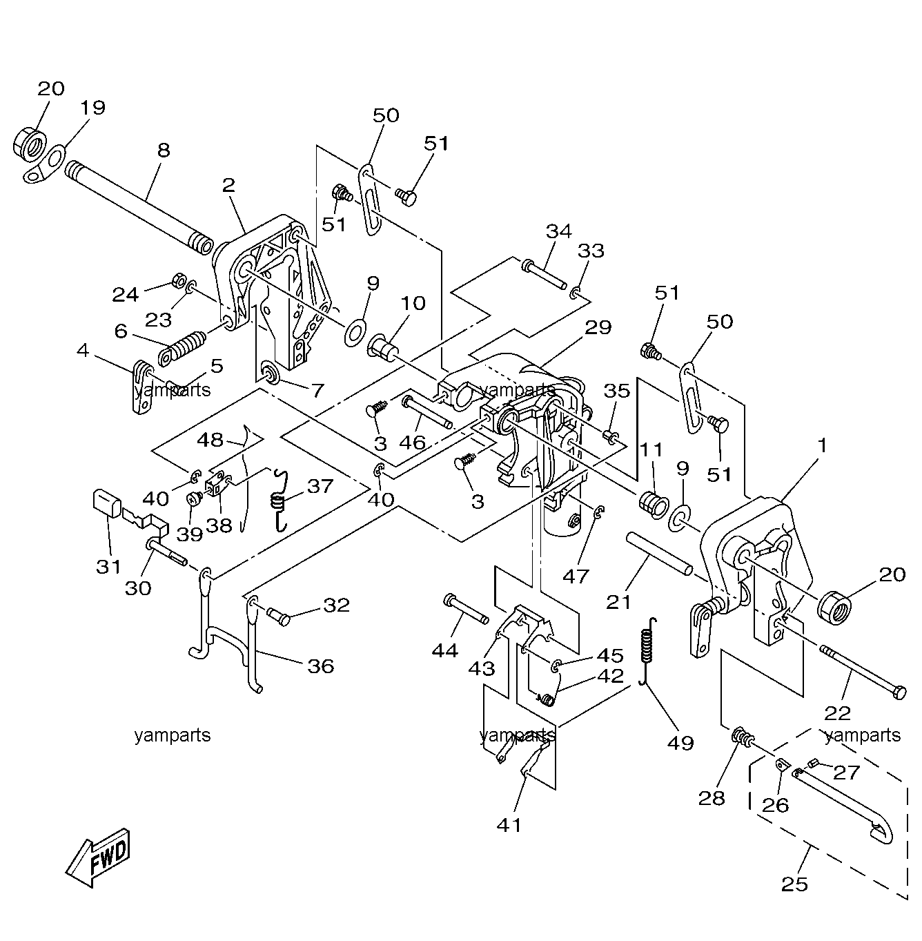 Подвеска двигателя 1