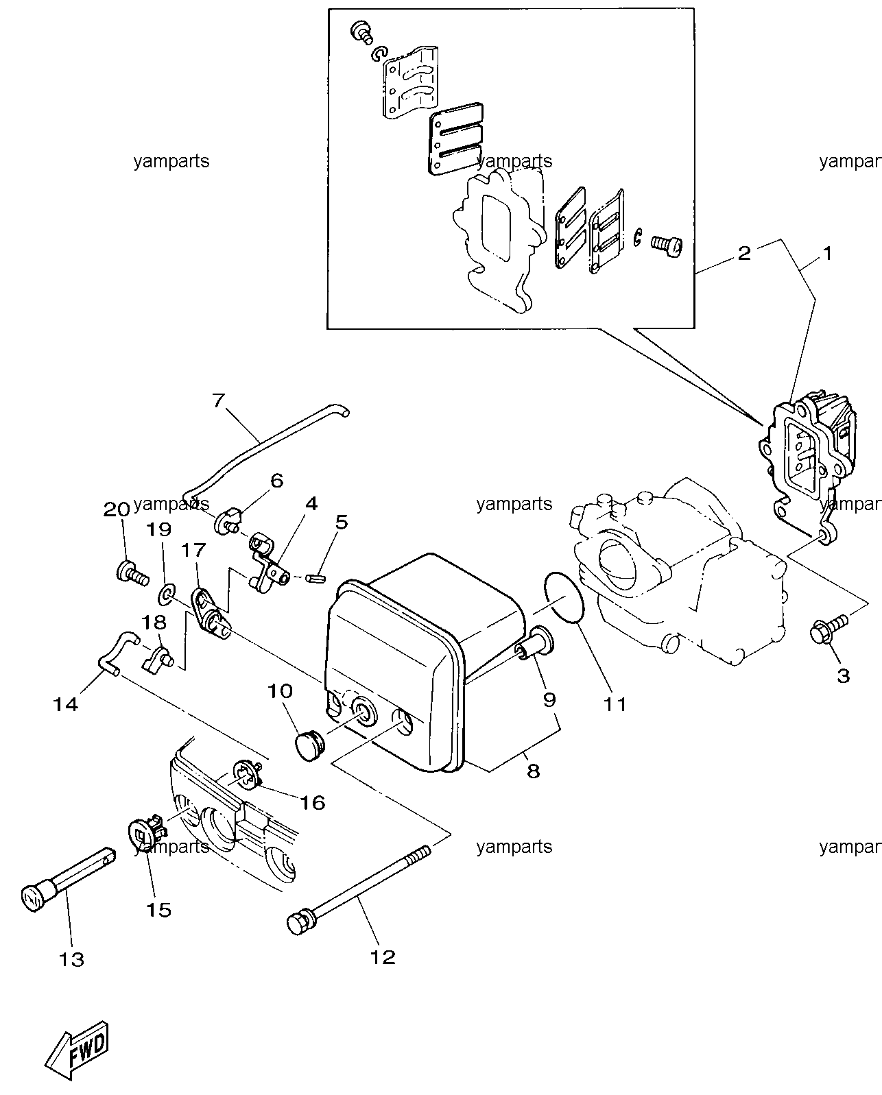 Детали впуска