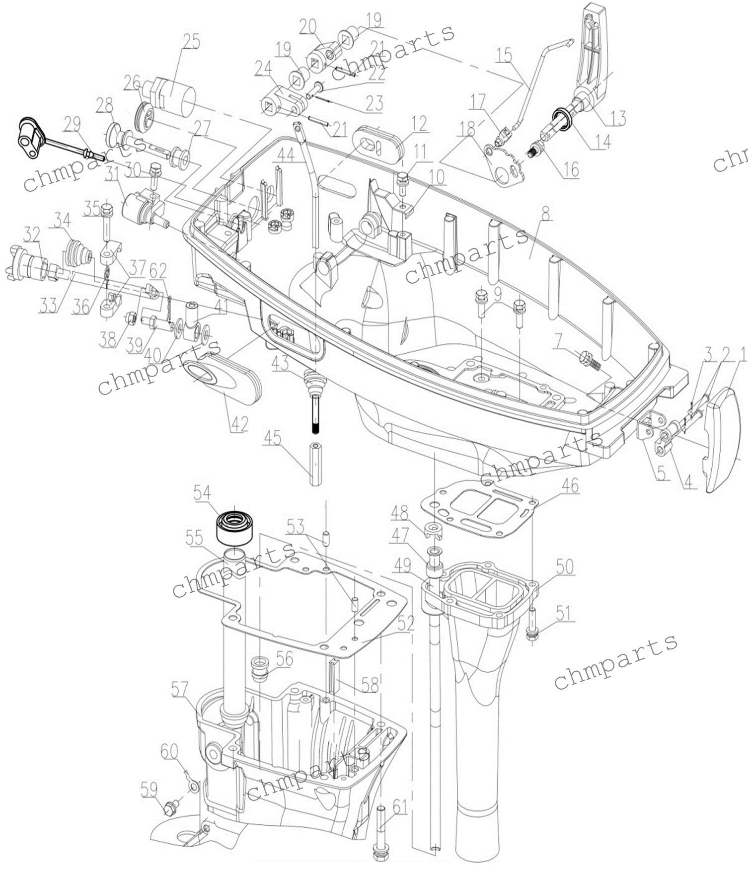 Поддон, дейдвуд