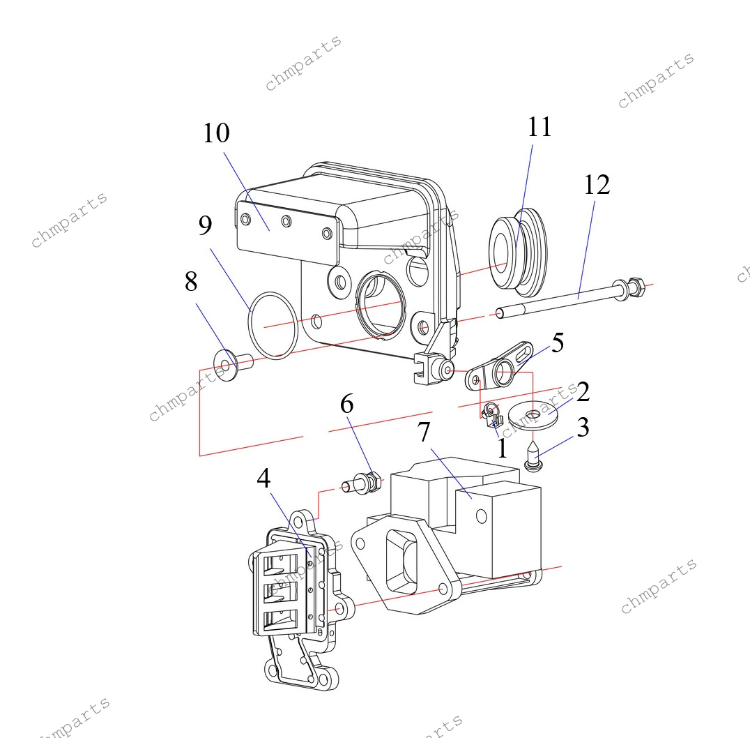 Детали впуска, карбюратор