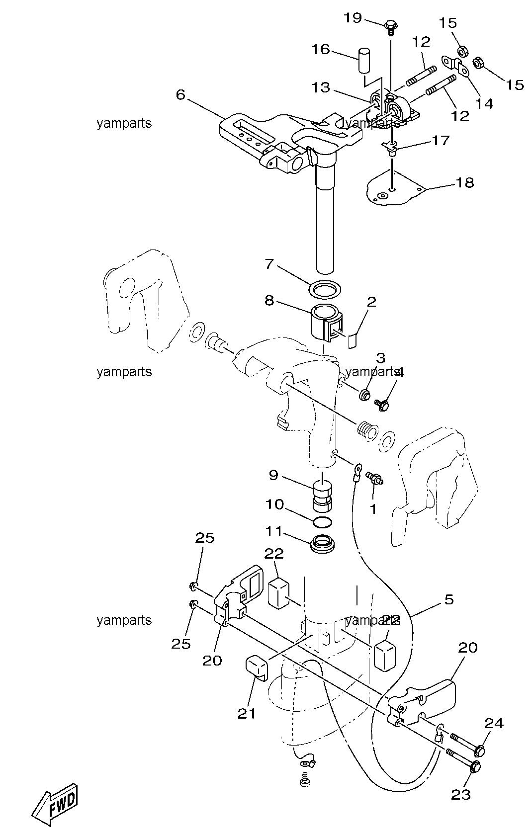 Подвеска двигателя 2