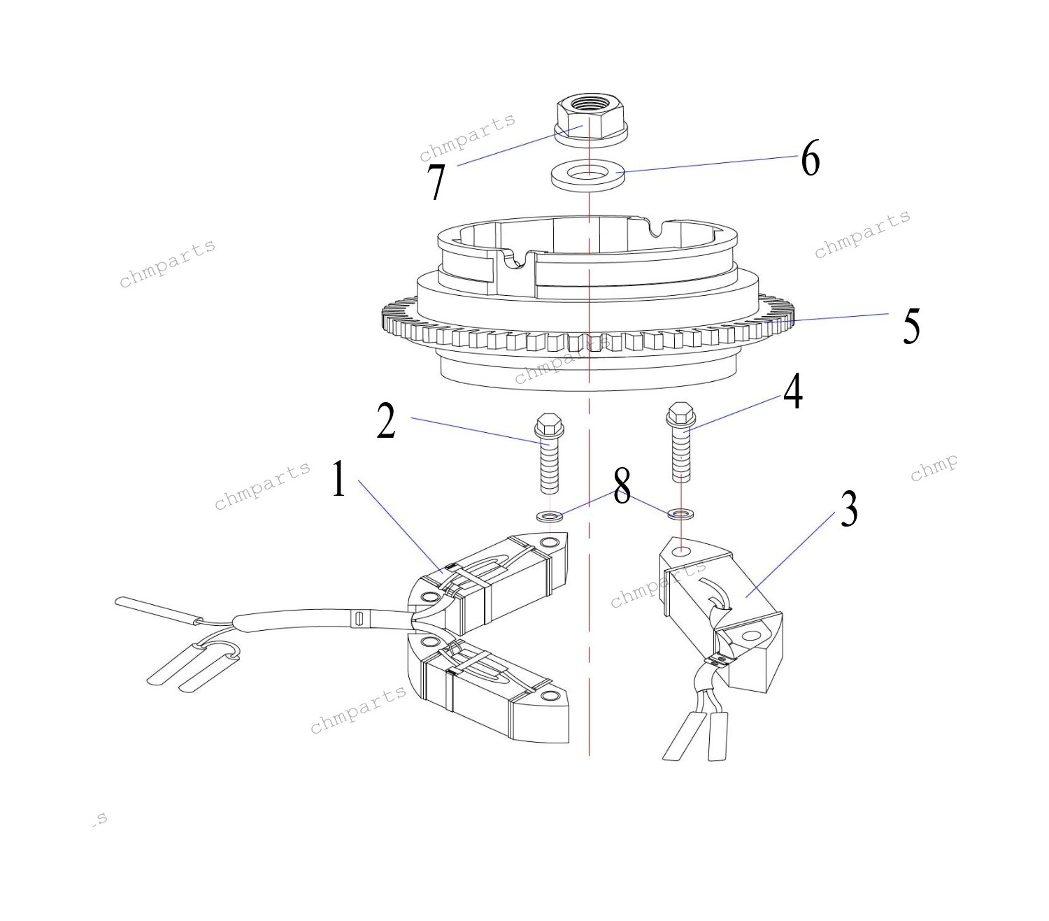 Маховик, катушки