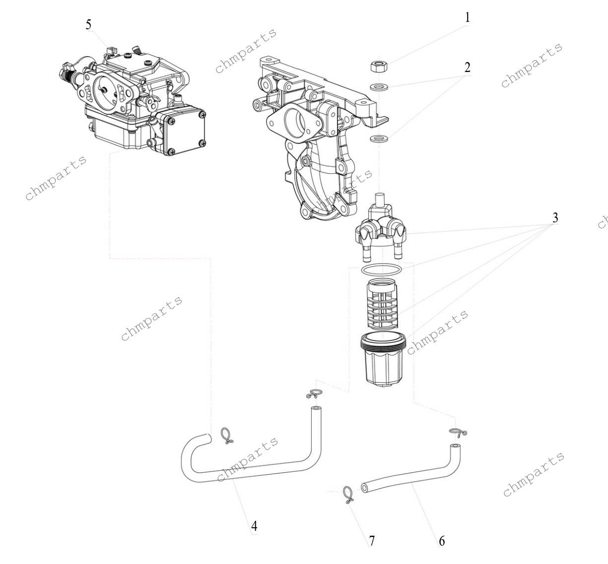 Карбюратор, фильтр топливный