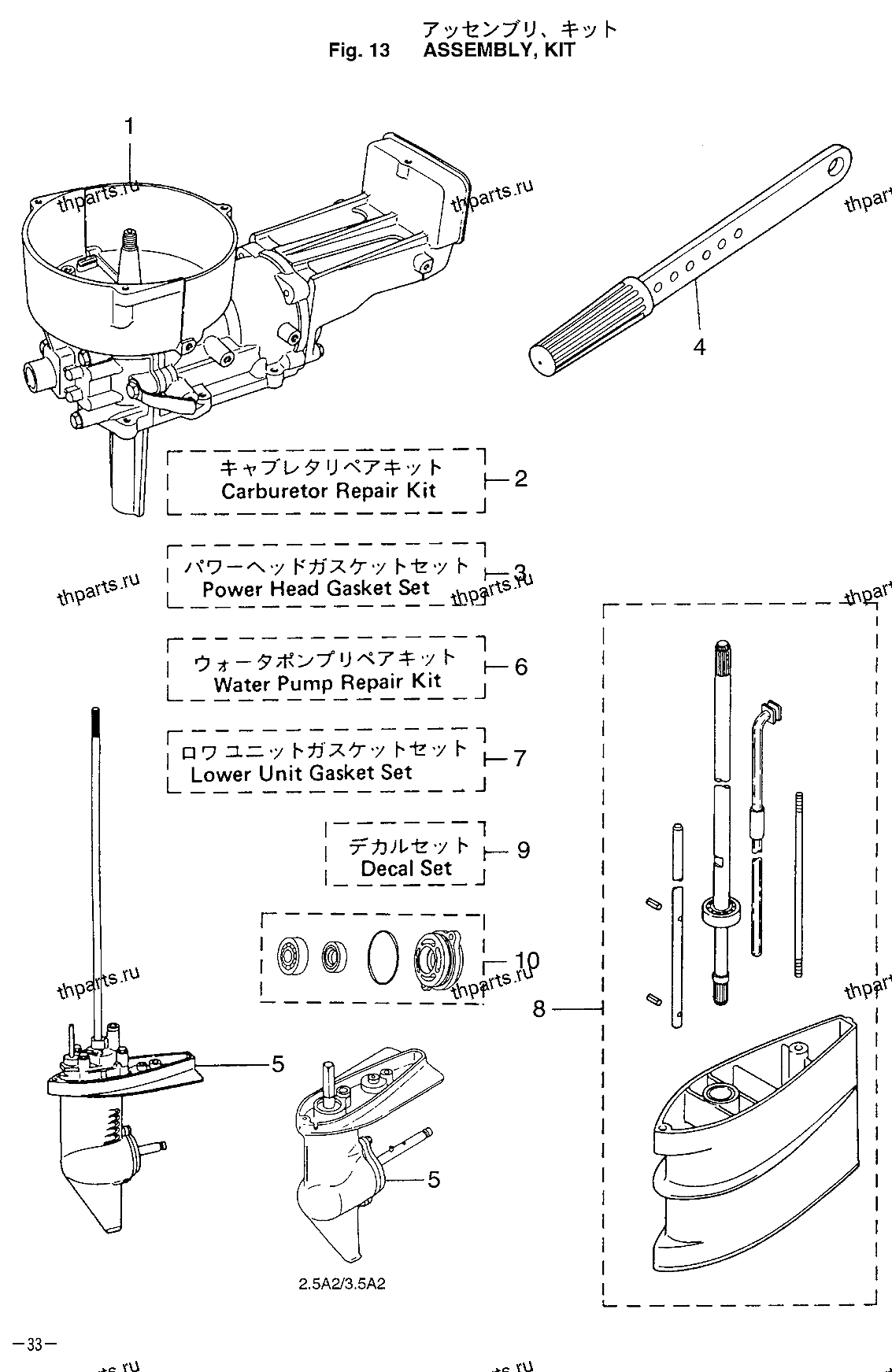 Детали в сборе