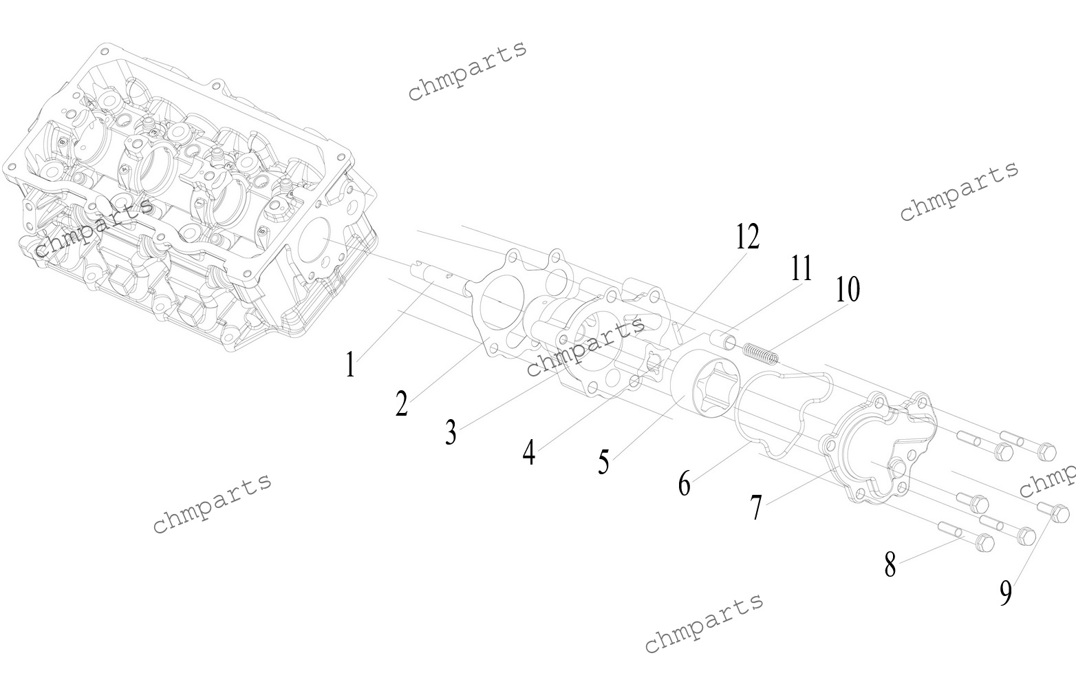 Насос масляный